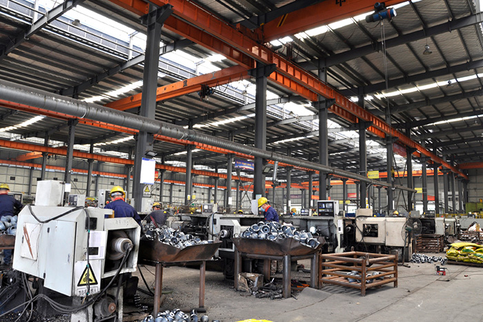 泊头网架锥头车间