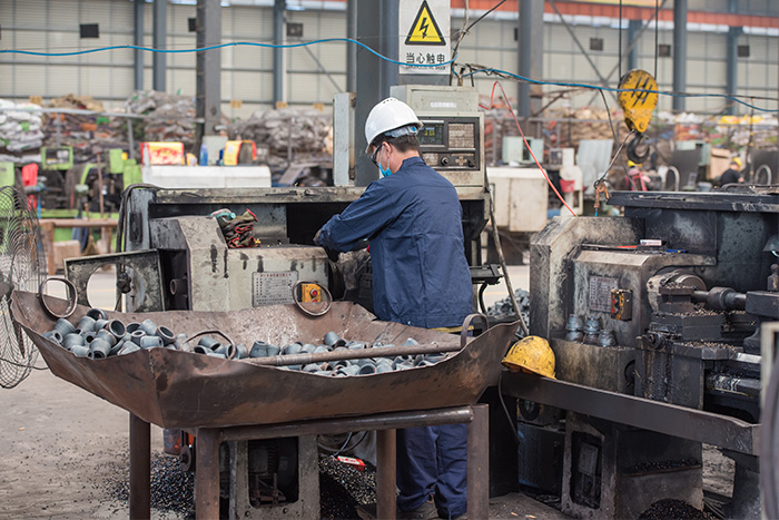 泊头网架锥头车间